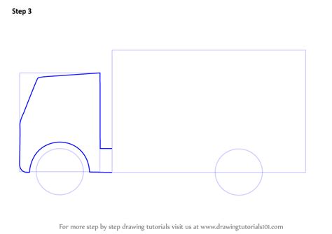 Learn How to Draw a Truck for Kids (Trucks) Step by Step : Drawing ...