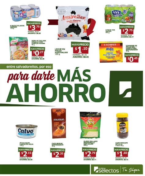 S Per Selectos Baja Los Precios Para Darte M S Ahorro Mayo Tuofertasv