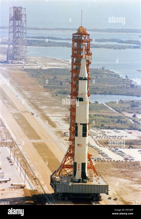 Aerial View At Launch Complex 39 Kennedy Space Center Showing A Close