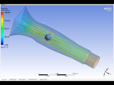 Simulaci N En Ansys De T Nel De Viento Youtube