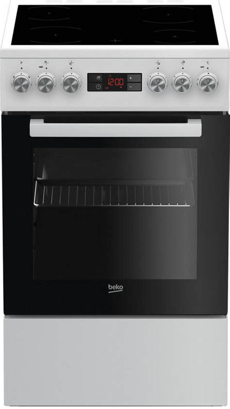 Sklokeramický sporák Beko FSM 57300GW ONLINESHOP cz