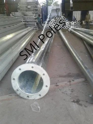 M Mild Steel High Mast Lighting Pole For Highway At Rs Set