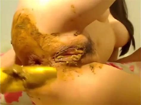 Asian Webcam Anal Stuffing A Banana Show ThisVid