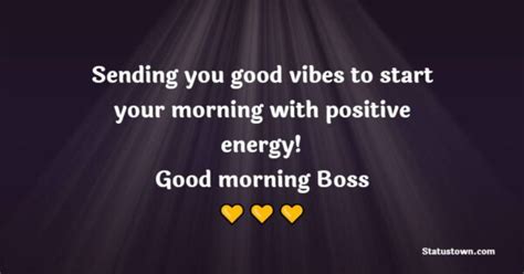 Good Morning Messages For Boss Best - Good Morning Wishes & Images