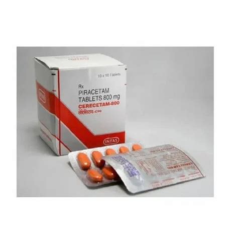 Cerecetam Mg Tablets At Rs Box Piracetam Capsules In