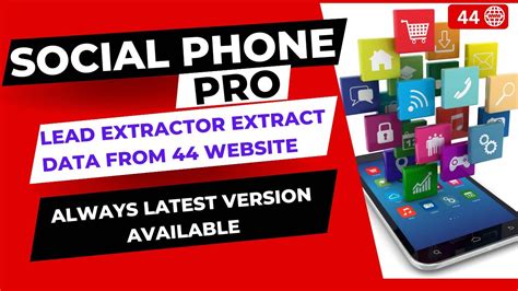 Social Phone Extractor All In One Data Extractor Software 2023 By DMK