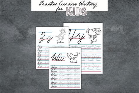 Cursive Writing Practice Sheets Printable Writing Practice Sheets ...