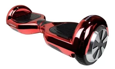 Skate eléctrico hoverboard Pro Mountain PM 01 Rojo croma 6 5