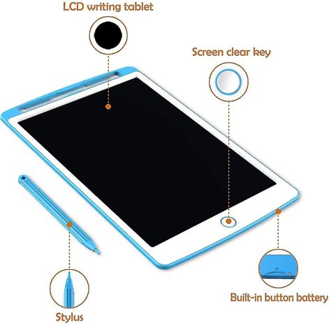 Tableta De Escritura LCD De 8 5 Pulgadas Colorida Pizarra Mágica