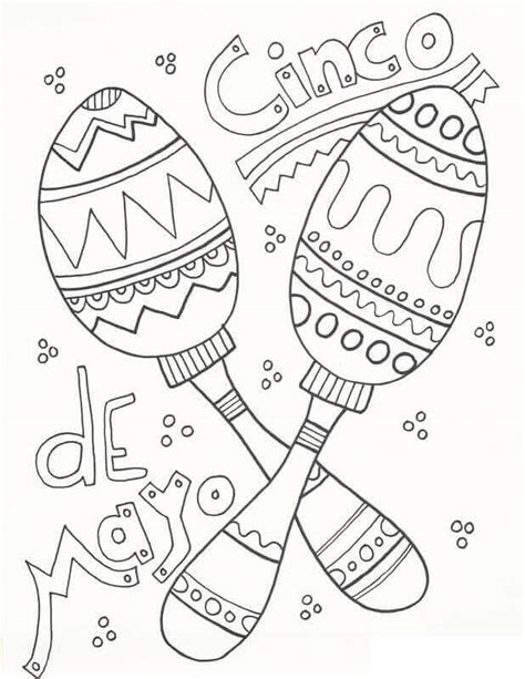 Dibujos De Maracas Para Colorear E Imprimir ColoringOnly