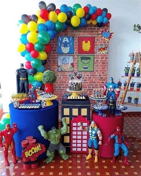 Festa Dos Vingadores Ideias Para Decorar Sua Festa Avengers