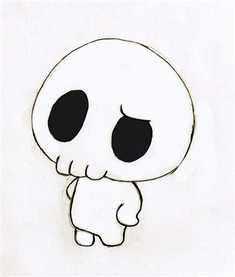 Kawaii Skeleton By Brazzberries On Deviantart