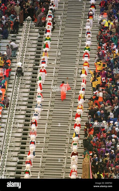 Winter Olympics - Nagano 1998 - Opening Ceremony Stock Photo - Alamy