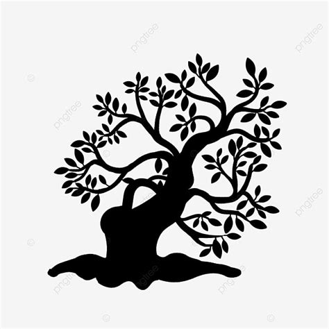 Tree Without Leaves Silhouette Png Free Tree Silhouette Abstract Broad