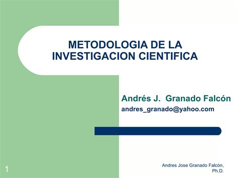 1 Etapas Del Procesodeinvestigacioncientifica Ppt