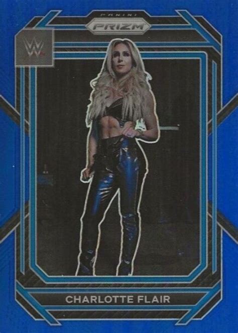 Charlotte Flair Prizm Wwe Blue Price Guide Sports Card