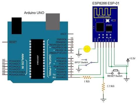 Interfacing Esp8266 With Arduino Using Esp8266 With Arduino Uno Images