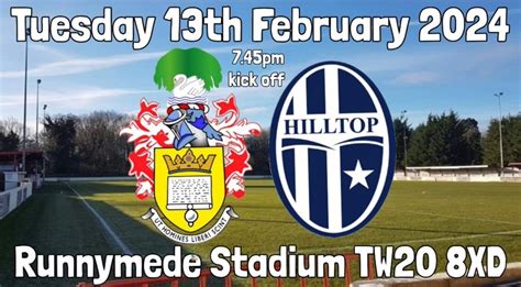 Egham Town V Hilltop 13 February 2024