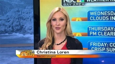 Christina Loren Bay Area Forecast Nbc Meteorologist Christina Loren