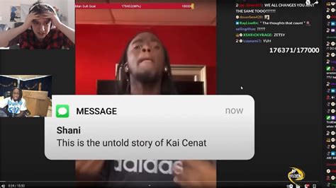 YouTuber in tears after Kai Cenat reacts to his video