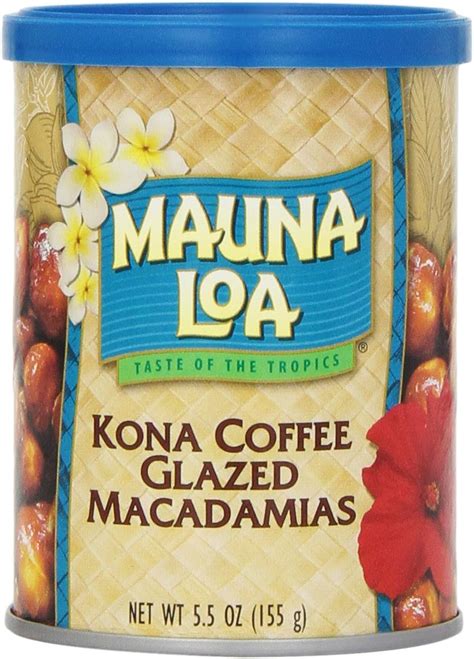 Mauna Loa Macadamias Kona Coffee Glazed Ounce Container Amazon