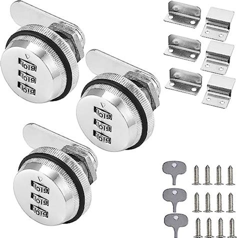 Kitmose Pack Combination Cabinet Cam Lock Password Coded Lock With