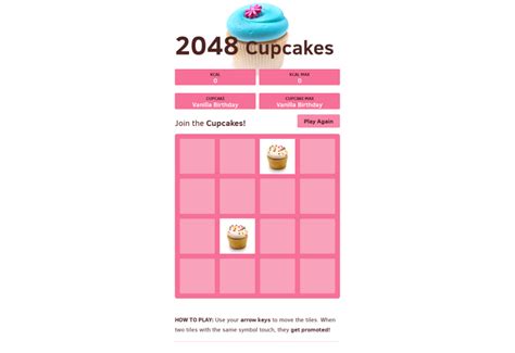 2048 Cupcakes: A Non-Mathy Puzzle Game to Play Right Now - Gaming Pirate