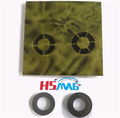 Y30 Y35 Ferrite Anisotropic Multipolar Ring Magnets Magnets By HSMAG