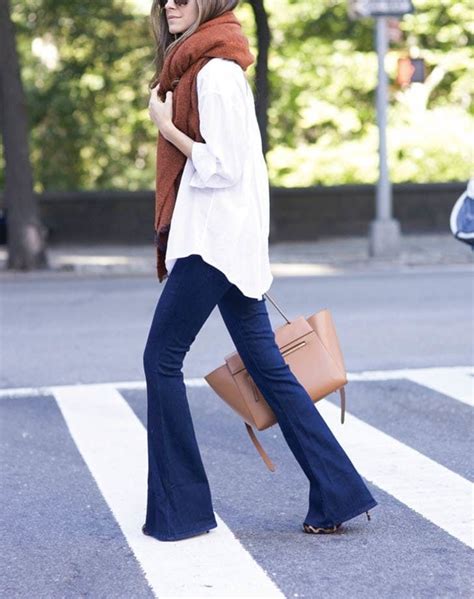 8 Stylish Ways To Wear Flare Jeans This Fall Artofit