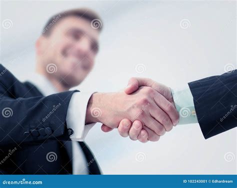 Success Concept In Business Handshake Of Partners Stock Image Image