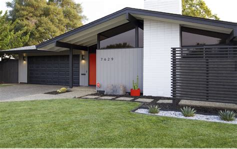 Mid Century Modern Exterior Finishes Wildfire Interiors