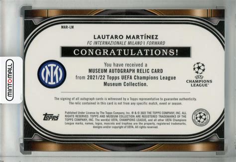 ミントモール MINT 浦和店 2021 22 Topps Museum Collection UEFA Champions