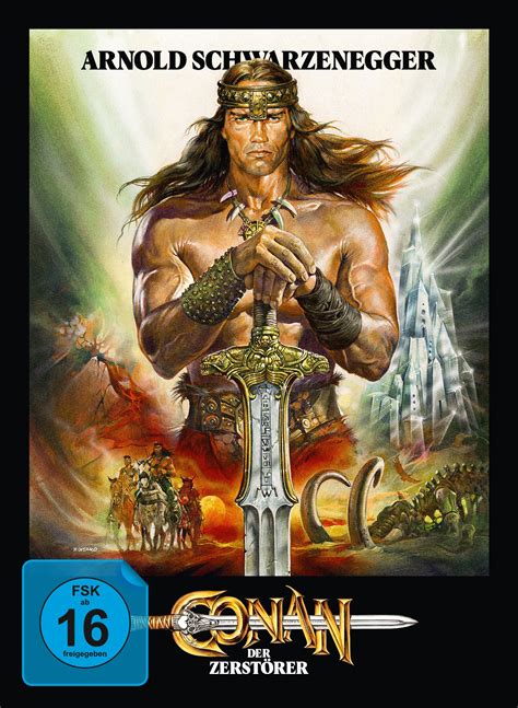 Conan Der Zerst Rer Disc Limited Collector S Edition Im Mediabook