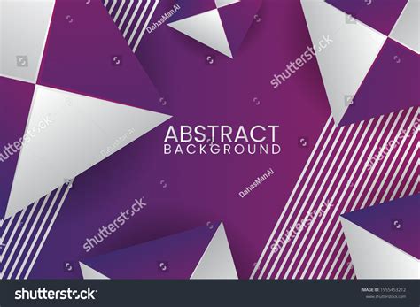 Vector Illustration Abstract Polygons Lines On Stock Vector Royalty