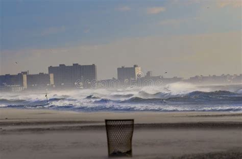 Far Rockaway Beach stock image. Image of coastline, rocky - 10783043