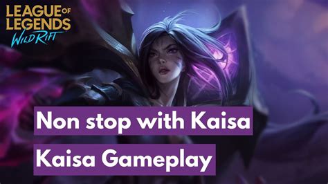 League Of Legends Wild Rift I Played With Kaisa For Weeks