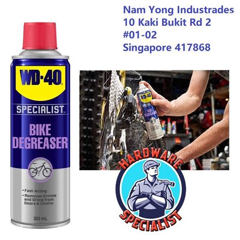 WD 40 Specialist Bike Degreaser 300ml WD40 Bike Degreaser And Cleaner