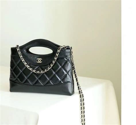 全新 Chanel Nano 31 Black Bag 正貨有門市｜popchill 拍拍圈