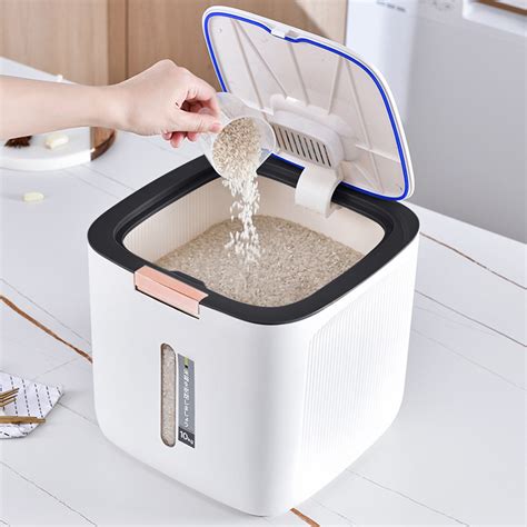 BadyminCSL Household Items On Clearance Airtight Rice Dispenser Cover