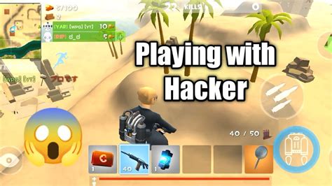 Playing With Hacker Easy Win Rocket Royale YouTube