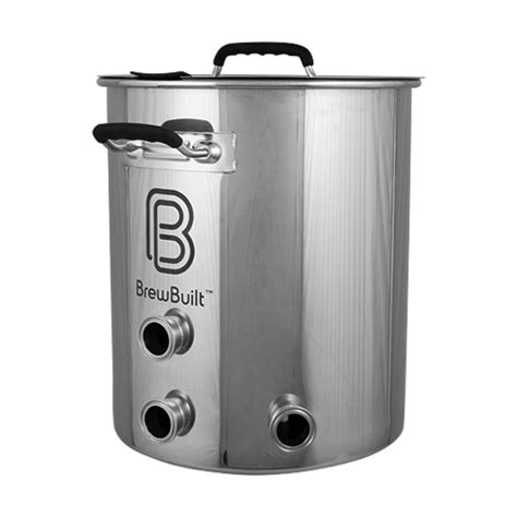 10 Gallon Brewbuilt Kettle With 3 X Tri Clamp Ports Goldsteam