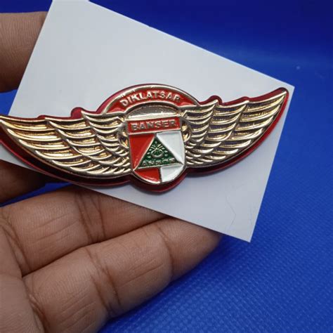 Jual Brevet Wing Pin Diklatsar Banser Dasar Mika Shopee Indonesia