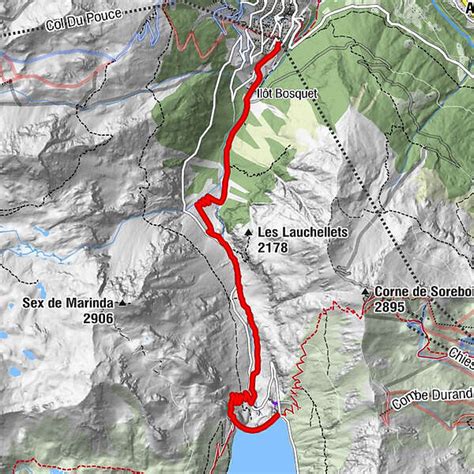 ZIN HDW Barrage De Moiry Grimentz BERGFEX Wanderung Tour Wallis