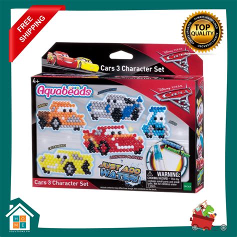 Home Solutions Aquabeads Cars Character Set Lightning Mcqueen Cruz