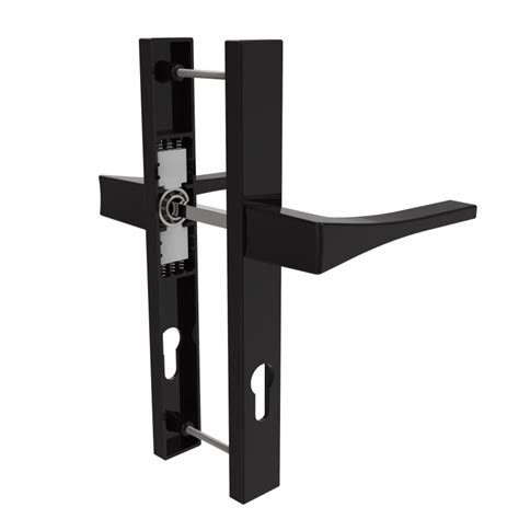 DOOR HANDLE AL SIENA 92 MM AXIS 30 MM LONG ANGULAR 8022 Windoform