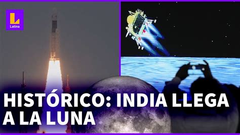 India logra convertirse en el cuarto país en llegar a la luna con