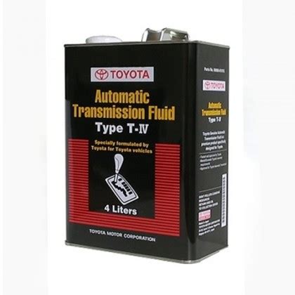 Toyota Automatic Transmission Fluid ATF TYPE T IV 4L 08886 81400 Altis