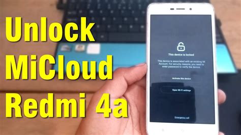 Cara Unlock Mi Cloud Xiaomi Redmi A Youtube