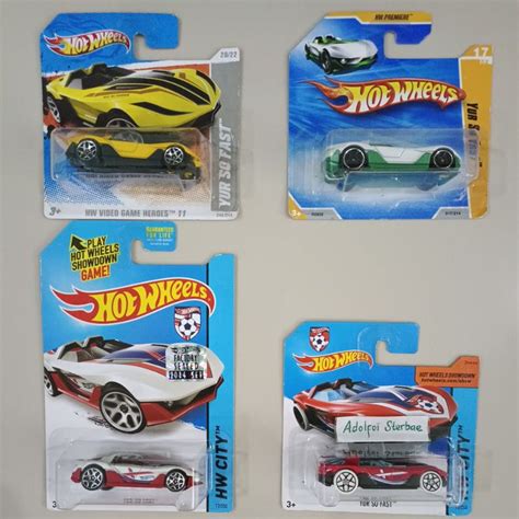 Hotwheels Hot Wheels Yur So Fast Factory Sealed Short Card Hw City Hw Video Game Heroes Hw