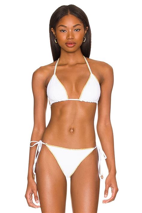 Luli Fama HAUT DE MAILLOT DE BAIN En White REVOLVE